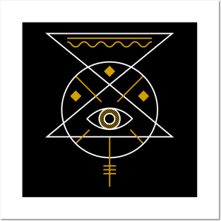 All Knowing Eye Posters and Art